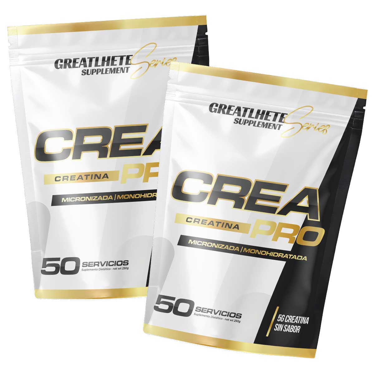 Creatina Pro GREATLEHETE 50 SERVICIOS 2X